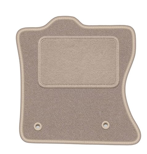 Alfombra de terciopelo beige Land Rover Velar acabado Premium
