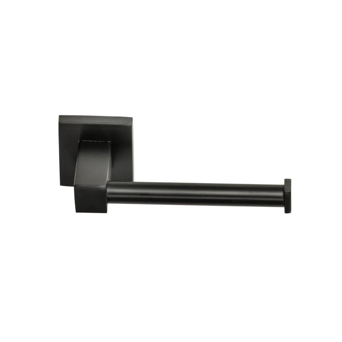 FACKELMANN Toilettenpapier-Bevorrater NEW YORK – 5x16x7 Cm, Schwarz, Industriedesign
