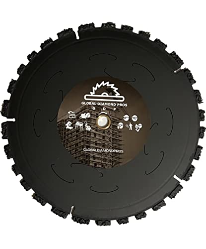 14” X .250” Tungsten Carbide Diamond Saw Blade for Demolition, Fire Rescue Applications, Breaching, Cut All Diamond Blade