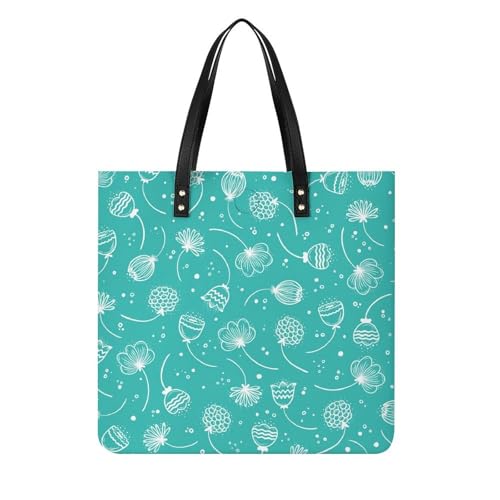 Sac à bandoulière plante pour voyage : le grand tote bag en toile idéal pour le shopping