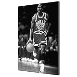 michael jordan poster framed Leinwanddrucke aus 100% Baumwolle zum Ölmalen; Nicht billig Polyestergewebe Produkt.