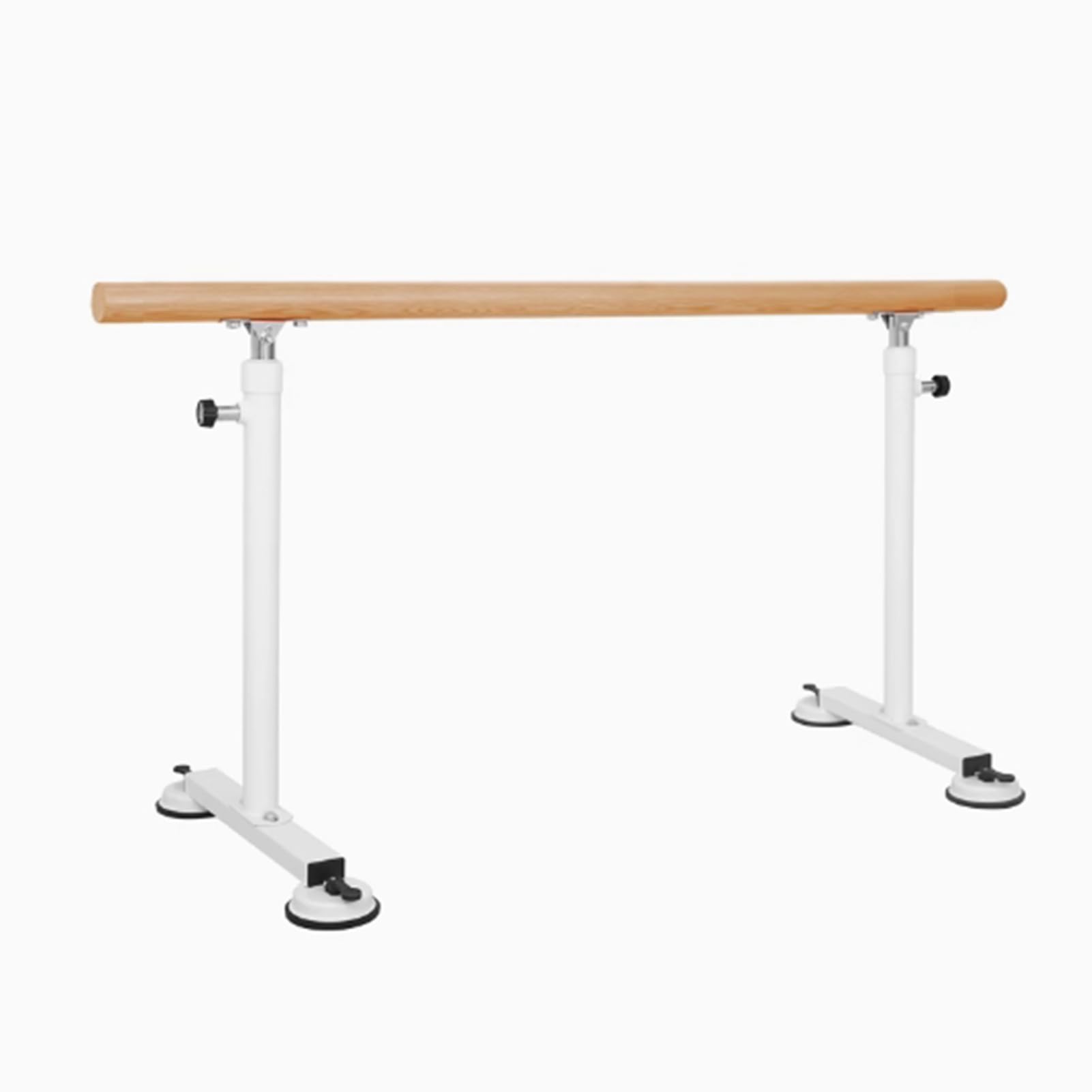 Barre de ballet portable autoportante et réglable avec base stable antidérapante