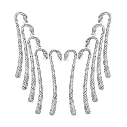 Marque-pages métalliques kit fabrication accessoires perles et dragon