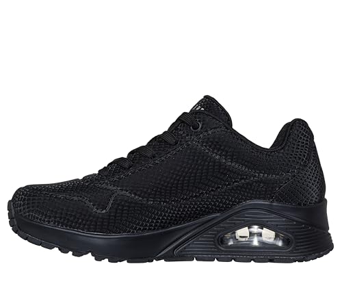 Skechers Donna Uno - Shiny Scale Sneaker In Nero, Taglia 36.5 - 5