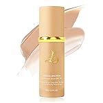 Foundation 4 in 1 - Color Changing Foundation, Medium Spectrum with SPF 50, Hypoallergenic Hydrating Liquid Concealer, Long-lasting & Waterproof Natural Finish - 1.06 fl oz