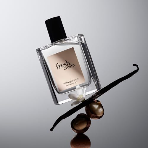 philosophy fresh cream - Duo of eau de toilettes, Full & Travel size bundle of sweet, creamy & delicate scents