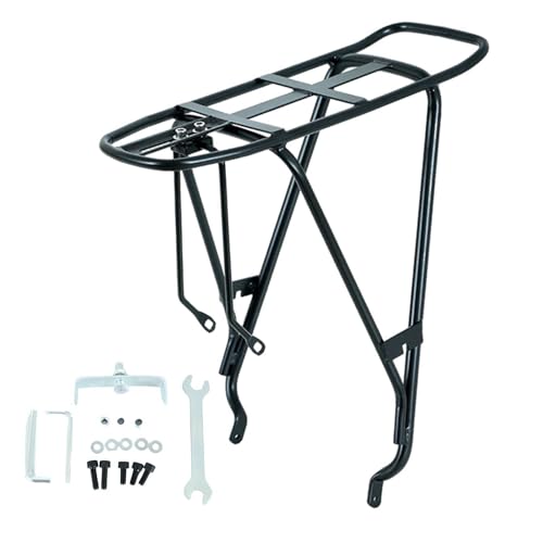 LIXSAZSE Portaequipajes para Bicicleta de montaña y Carretera, de aleación de Aluminio, con Capacidad de Carga de hasta 100 kg (220 LB), Ideal para Ciclismo al Aire Libre.