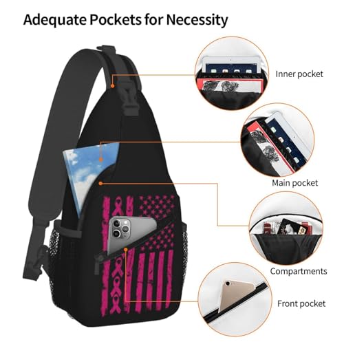 Mochila bandolera ajustable para mujer y hombre miniatura 4