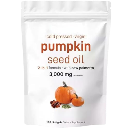 Aceite De Semilla De Calabaza Lenoria con Saw Palmetto,（1Pcs）