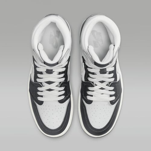 Image of Air Jordan 1 High Method of Make Women's Shoes (FB9891-001, Anthracite /Sail /Muslin /Neutral Grey) Size 11