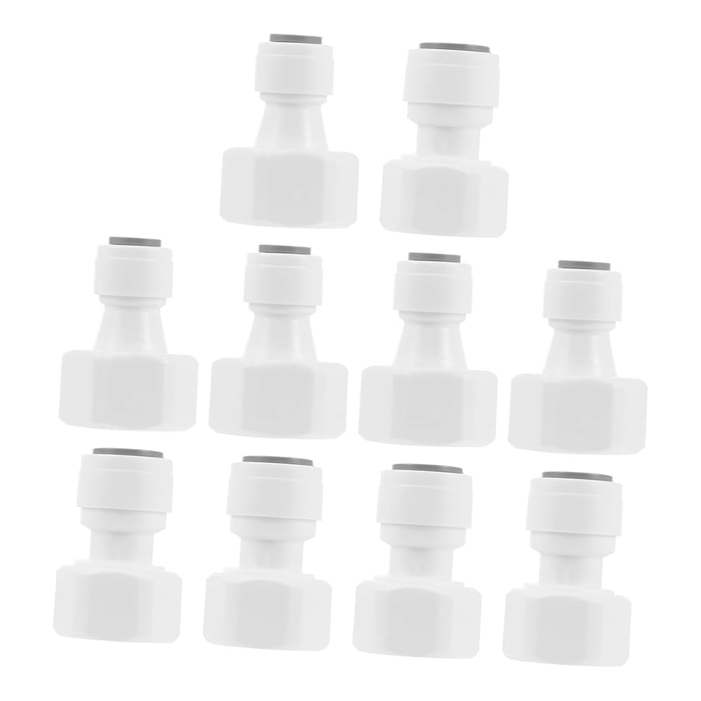 UDSKNV[KSL Quick Connector for Water Tube Fitting Kit(10pcs) for Water Purifier and Filter Systems
