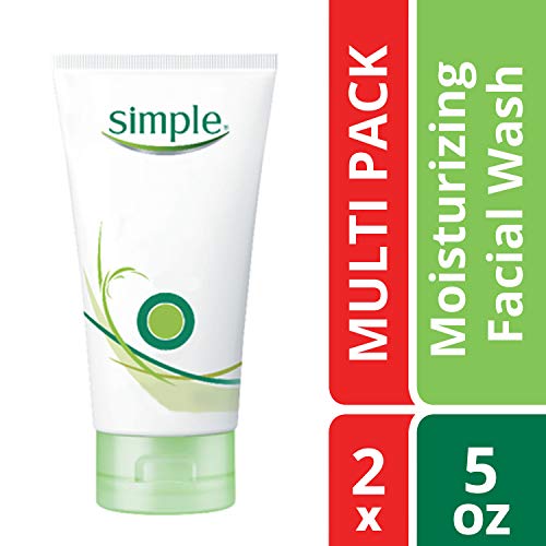 Image of Simple Facial Wash Moisturizing 5 Ounce (Pack of 2)