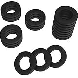 20 Pack 3/4 inch Garden Hose Washers Rubber Washers Seals for Standard Garden Hose and Shower Hose O...