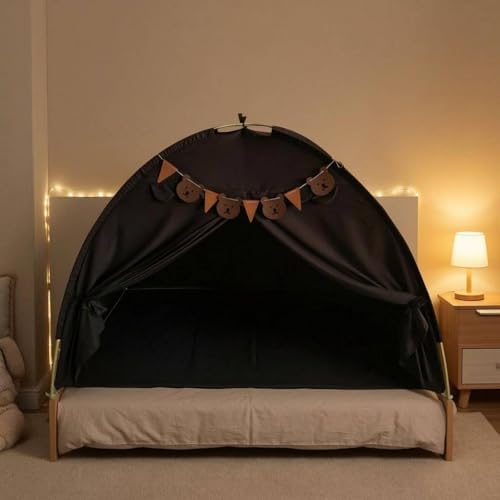 Carpa castillo princesa de juegos plegable y ligera para interior infantil 6