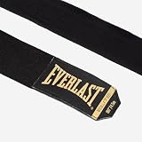 Everlast Elite - Fasce per mani 457 cm, z nylonu i poliestru, tkanina przepuszczająca powietrze, opaska na rzep, protezione per polsi e nocche, da indossare sotto i guanti da boxe o da allenamento