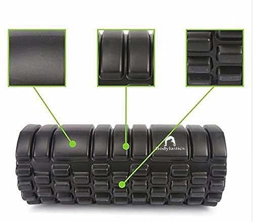 Image of Bodylastics 33cms Foam Roller for Pre & Post Workout Sessions, Deep Tissue Massage, Relief from Muscle Pain