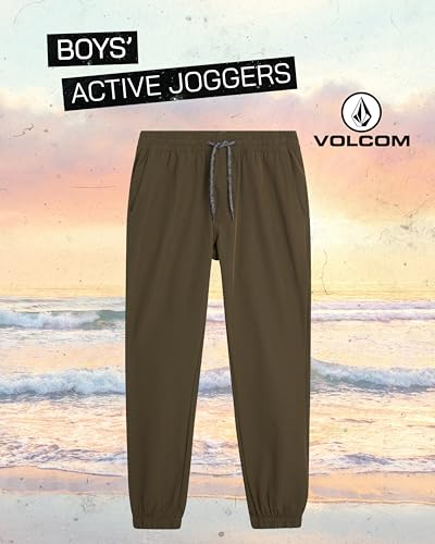 Pantalon de jogging garçon Volcom en tissu technique robuste de haute qualité - 2