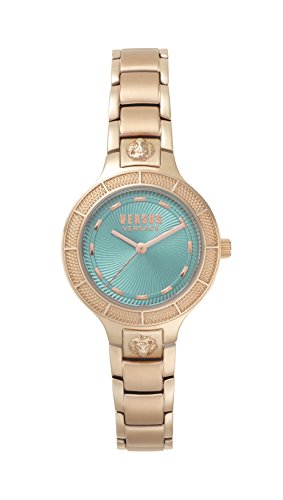 Preisvergleich Produktbild Versus by Versace Damen Analog Quarz Uhr mit Edelstahl Armband VSP480818