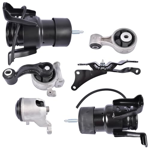 GELUOXI Engine Mount & Transmission Mount 6Pcs Replacement for Nissan Altima Maxima Murano 2007-2014 Auto 112709N00A 112103KA0A 113209N00A by GELUOXI - Image 7