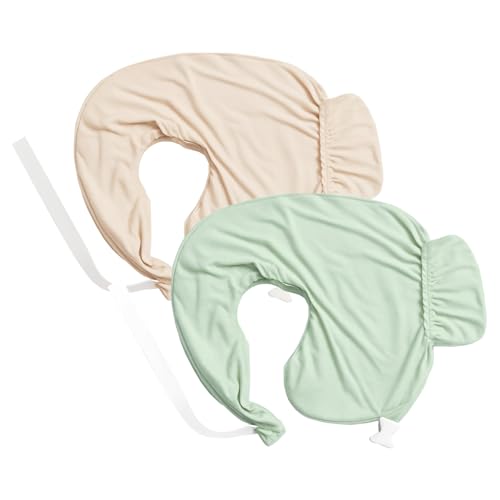 Image of Nursing Pillow Covers ONLY Compatible with Popular Wrap-Around Nursing Pillow (2 Pack Covers-Pillow NOT Included)