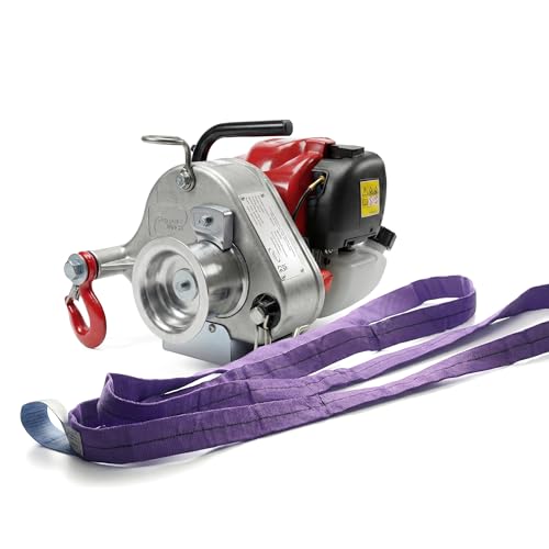 Portable Winch PCW3000 Gas Capstan, 1600 lb, Honda GX35
