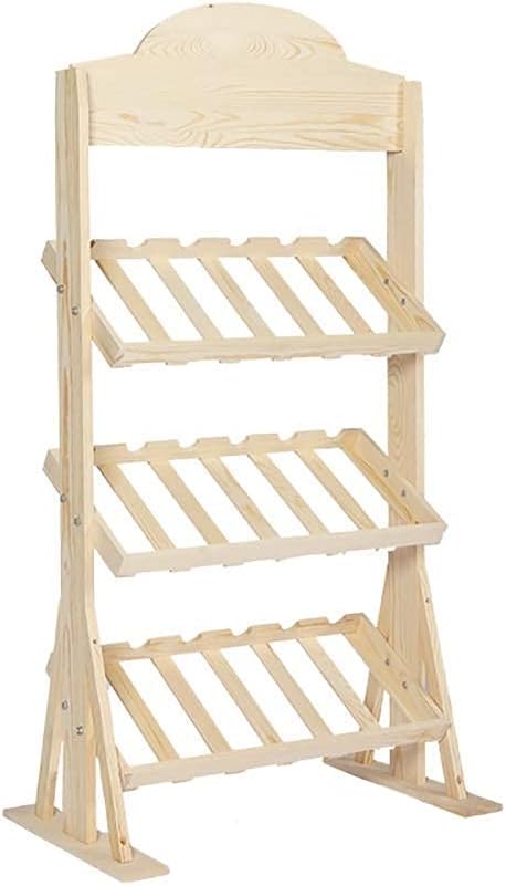Household Products Wine Racks Wine Rack 3 Layer Free Standing Rack Display Stand Large Capacity Stand Table Free Placement in The Kitchen (Color : #2)