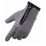 Handschuhe Fingerlos Gefüttert Winterhandschuhe Schneehandschuhe Wasserdicht Winddicht Sport Handschuhe Wiederaufladbare Fahrradhandschuhe Schneehandschuhe Arbeitshandschuhe für Männer Frauen