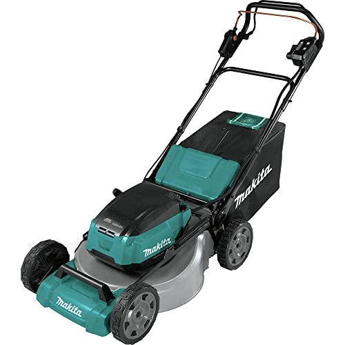 Makita XML08Z (36V) LXT Lithium‑Ion Brushless Cordless, Tool Only 18V X2 21" Self Propelled Lawn Mower, Teal