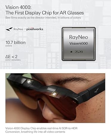 نظارات RayNeo Air 4 Pro AR ومجموعة JoyDock