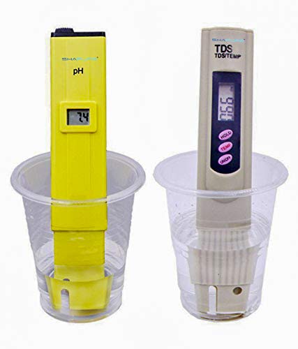 Shapure Ph & Tds Meter Combo with ±0.1Ph 0.6" LCD Mini Digital Pen Style Ph-Meter Set (B07YV1ZWYF) Amazon Price History, Amazon Price Tracker