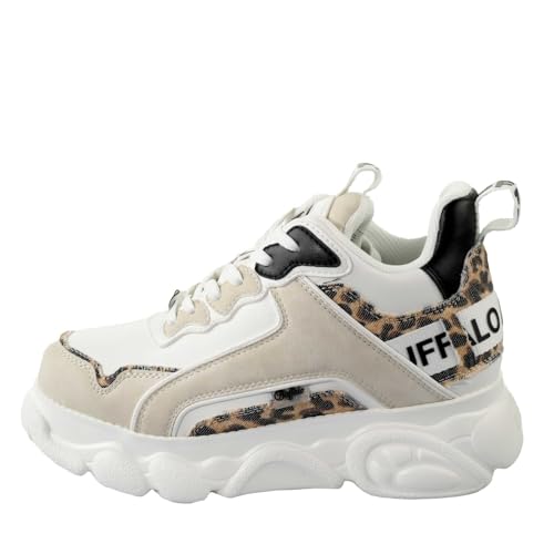 Buffalo CLD Chai BN1636680 baskets femme confortables pour gagner de la hauteur sans avoir mal aux pieds
