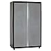 American Heritage AA3F462472-MG09 Welded Steel Floor Cabinet in Black/Multi-Granite, 72" Height x 46" Width x 24" Depth
