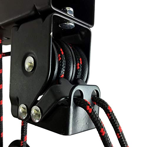 StoreYourBoard Wheelbarrow Ceiling Storage Hoist, Hi Lift Home and Garage Organizer, Hanging Pulley Rack