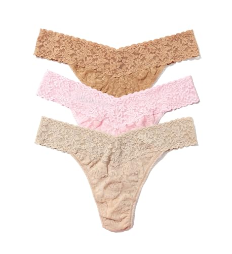 Image of hanky panky - Signature Lace Original Rise Thongs | Womens Underwear, Lacy Lingerie | 3 or 5 pack