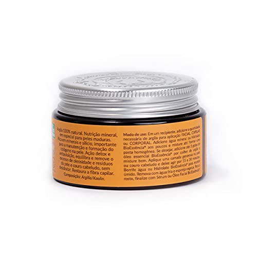 Máscara Facial de Argila BioEssência Dourada