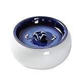 Ceramic pet Fountain Ceramic Pets Water Dispenser Fountain Pet Supplies Automatic Mute Suitable for Cats and Dogs Filtered Water Ceramic Design and Easy to Clean (2pcs Pump+20pcs Filter)
