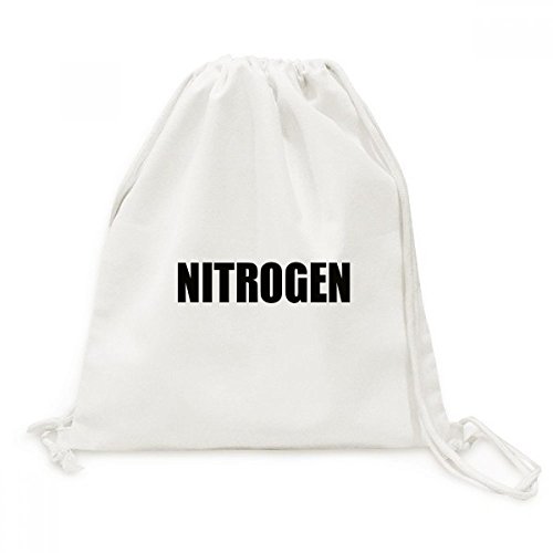 Chemistry nom canvas drawstring backpack sac de voyage imprimé