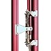 Drywall Stilts - 18-30-inch Aluminum Spring Loaded Stilts with A Locking Heel Strap for Construction, Painting, and Finishing by Pentagon Tools (Red)