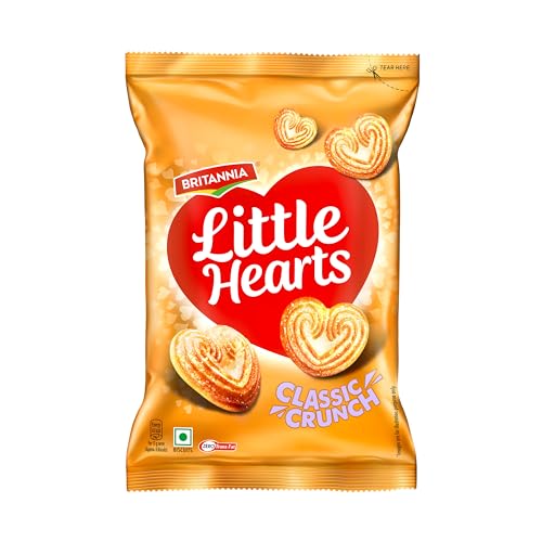Britannia Little Hearts, 75g Britannia Little Hearts, 75g