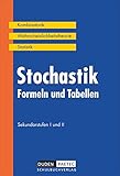  Duden Formeln und Tabellen - Mathematik: Stochastik - Kombinatorik - Wahrscheinlichkeitsrechnung - Statistik - Formelsammlung
