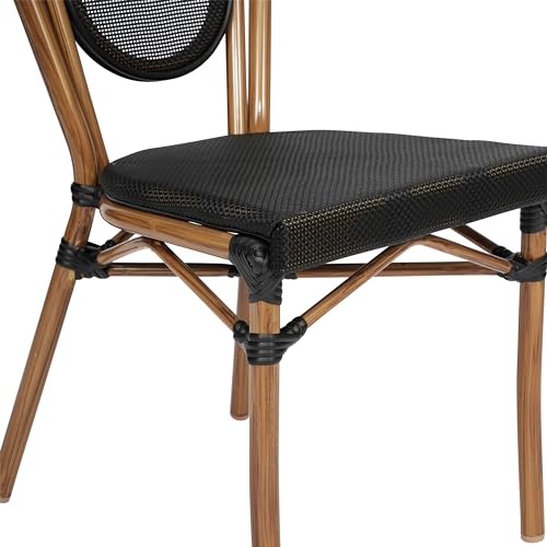 image for Flash Furniture Marseille Indoor/Outdoor Commercial Bistro Stack Chair