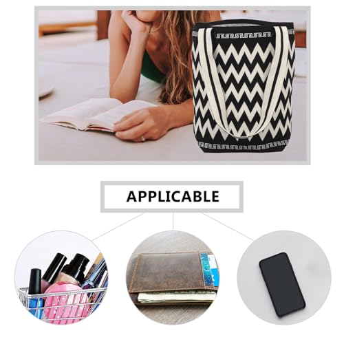 Tote Bag for Women: Large Capacity Knitted Handbag Trendy Bucket Bag Crochet Tote Versatile Single Shoulder Handbag for Shopping Work and Daily Use3