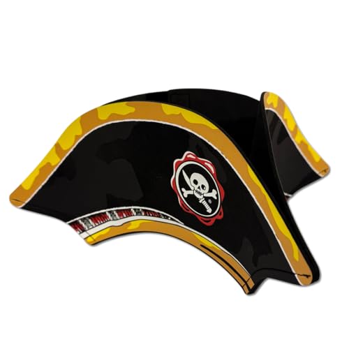 Liontouch - Pirate Hat for Kids Age 3+ | Adjustable Velcro Closure