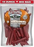 Old Trapper Original Deli-Style Beef Sticks,15-Ounce Package, Perfect for On-the-Go Snacking, Six Grams of Protein and Zero Grams of Sugar per Serving (Pack of One)