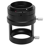  Tube de Montage pour Adaptateur de Caméra, Alliage d\'aluminium, Installation Facile et Pratique, Tube Adaptateur de Caméra pour Longue-Vue en T avec Anneau Adaptateur T2 pour la Photographie