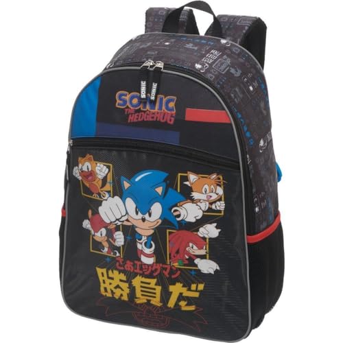 Mochila Escolar, Infantil, Sonic Go Fast - Pacific