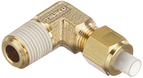 TRUSCO(トラスコ) クイックシール継手 エルボ φ4X2 呼びR1/8 TS-4X3-01L