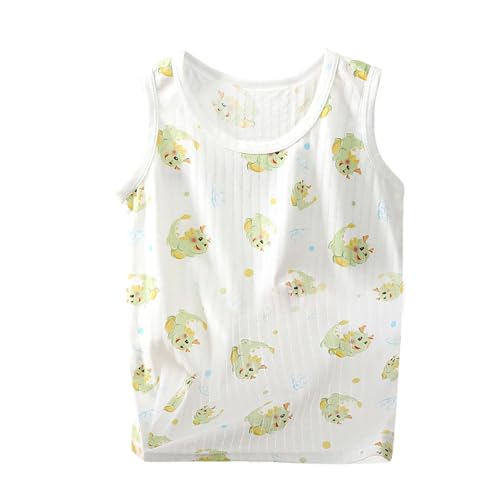Camisetas Sin Mangas para Niñas y Niños,Camiseta Tirantes Verano con Impresión Lindo Casual Cuello Redondo Tank Top Ligeras Suave Chaleco Fresco Top Informal Cómodo Ropa Niño Niña Compra Online