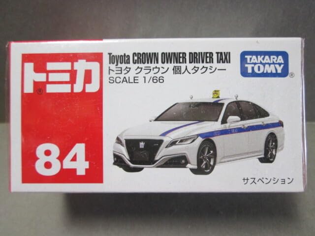 Amazon | トミカ No.84 クラウン 個人タクシー 1/66 Toyota Crown