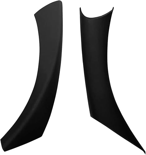 Miniatura 2 de LIMBQS Cubiertas negras de la manija de la puerta izquierda para BMW E90 E91, reemplazo interior de la manija del tirón de la puerta para BMW Serie 3